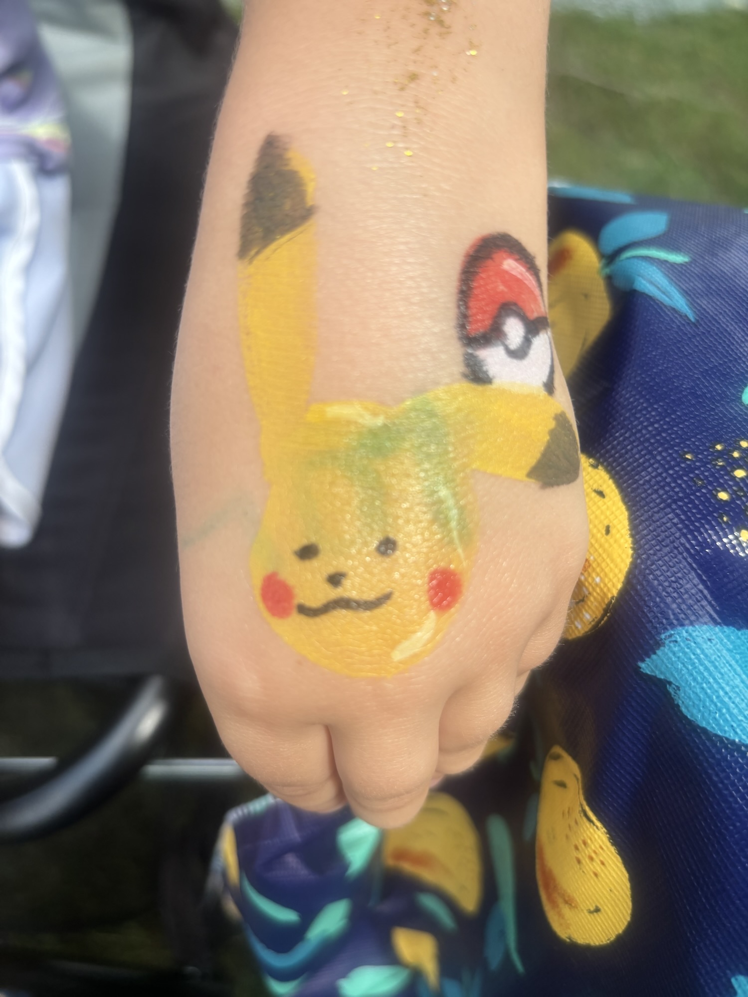 Pikachu and Pokeball