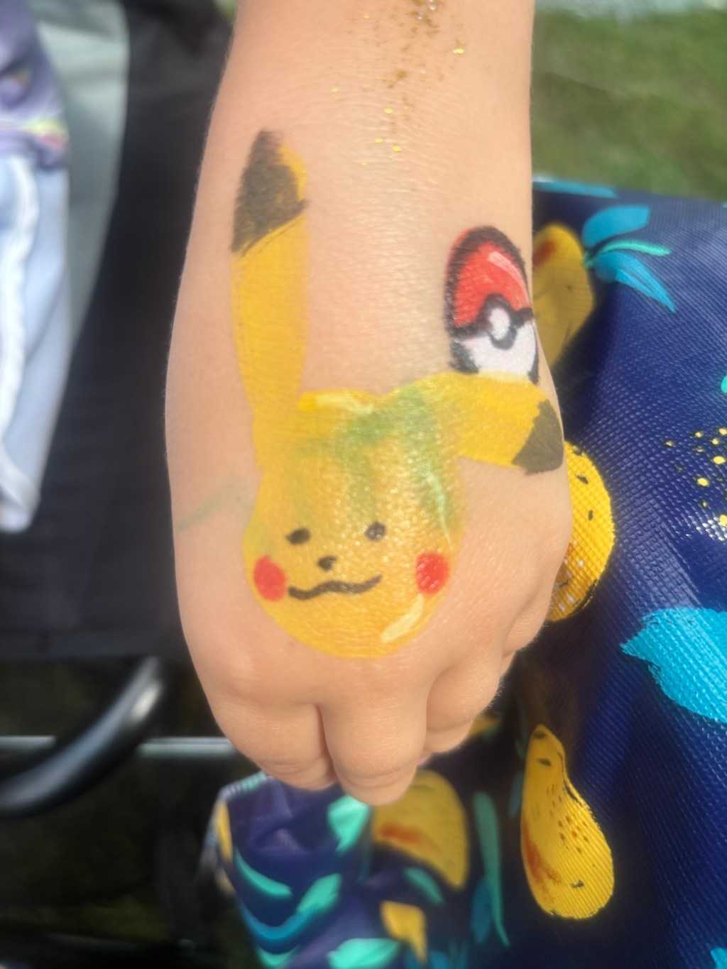 Pikachu and Pokeball