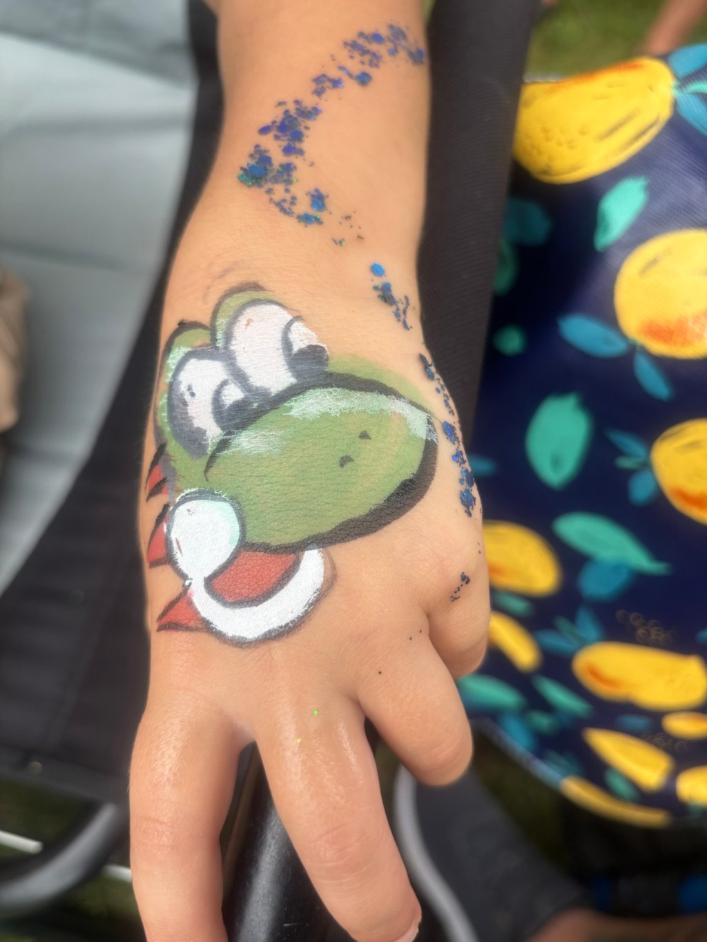 Painting Yoshi