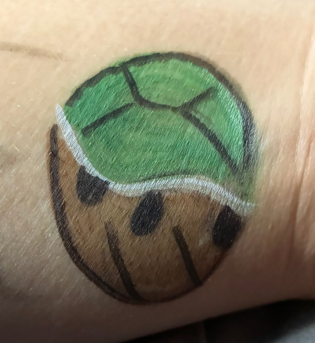 How to hand paint a turtle&nbsp;shell