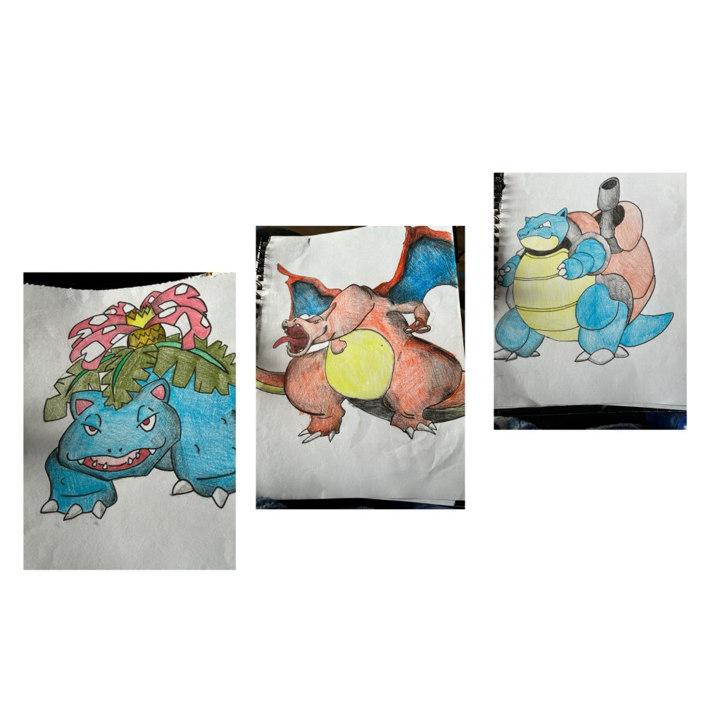 Love drawing Pokémon