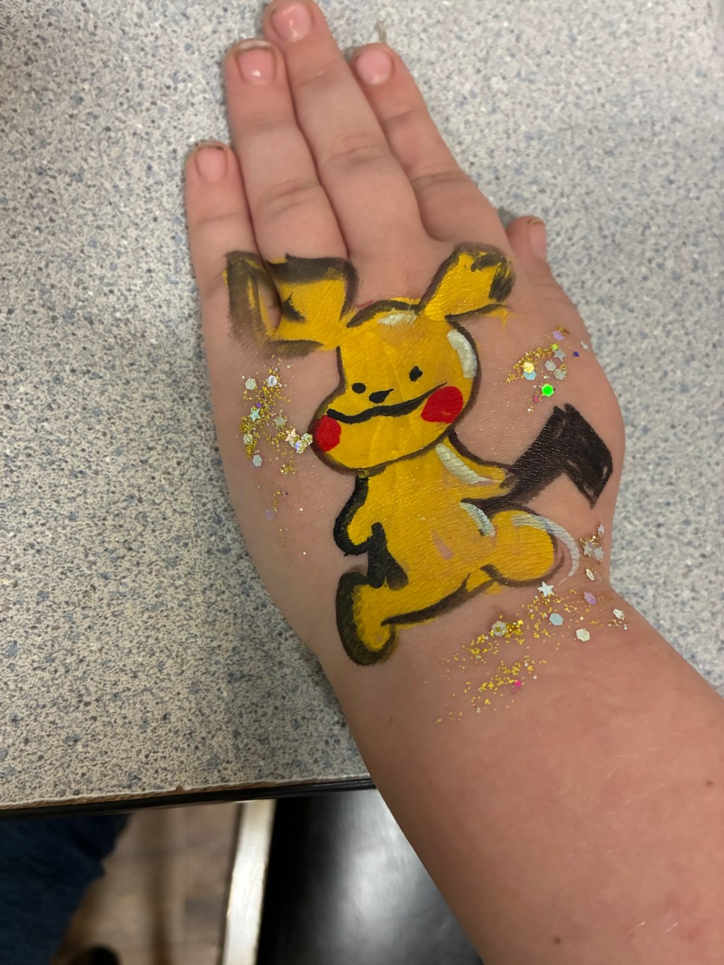 Painted some Pokémon at the Moose lodge Christmas&nbsp;party